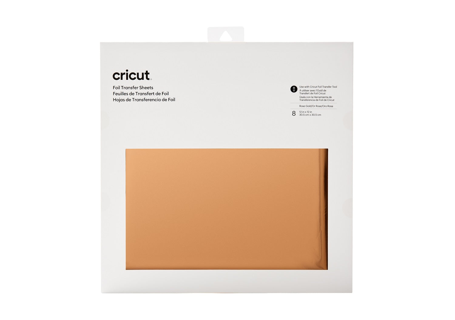 FOIL CRICUT ROSA ORO 12X12 (8 PIEZAS) 2008708