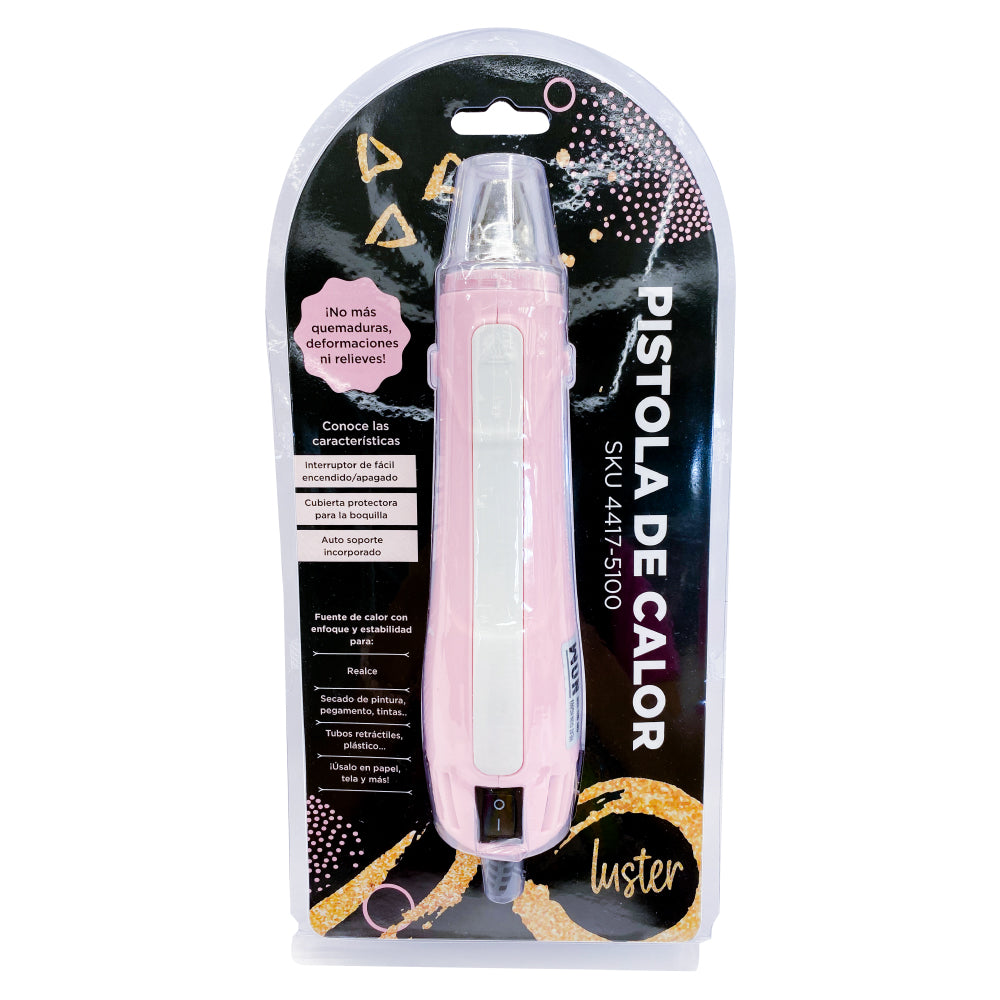 pistola de calor luster rosita