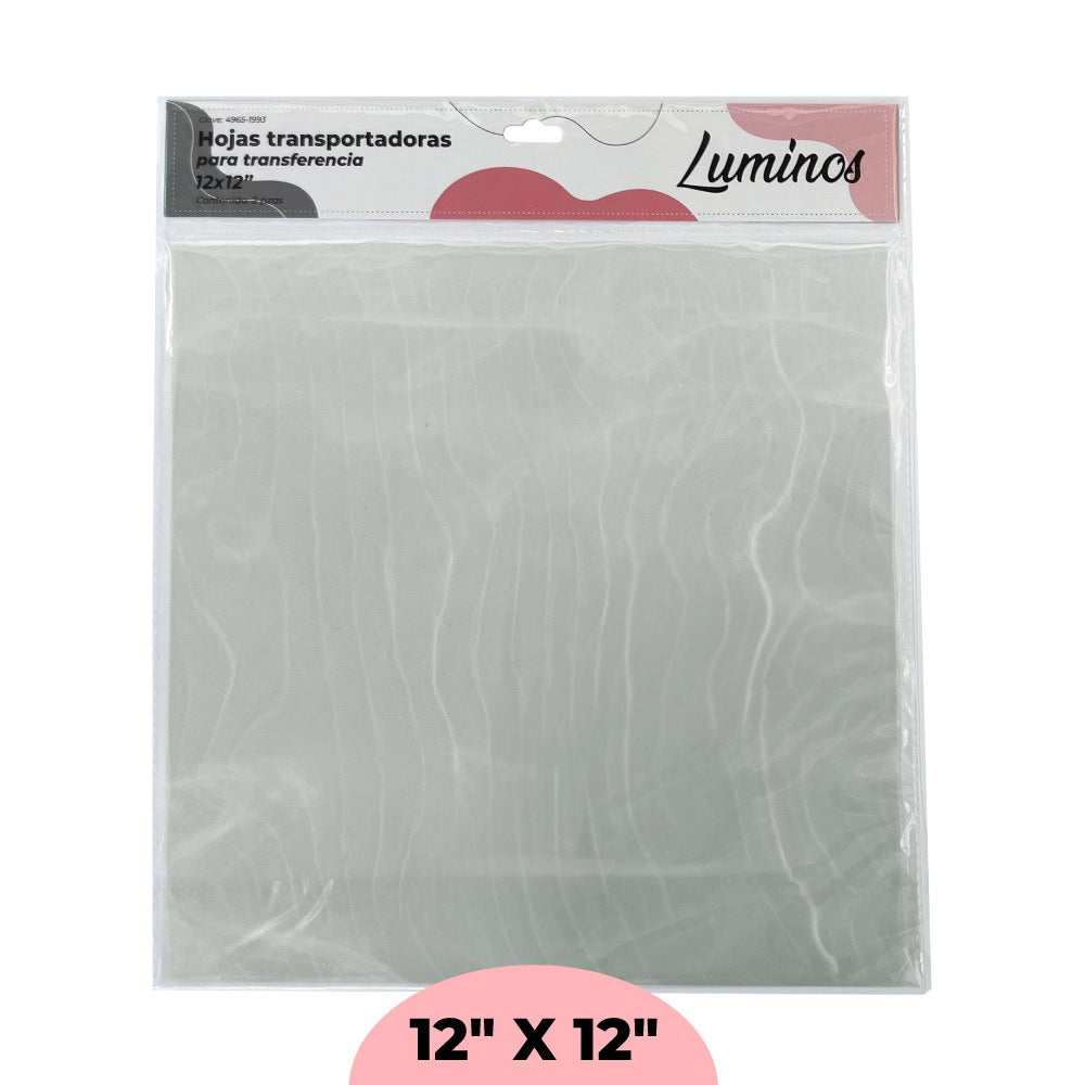 hoja transportadora para laminadora 9x9" luminos