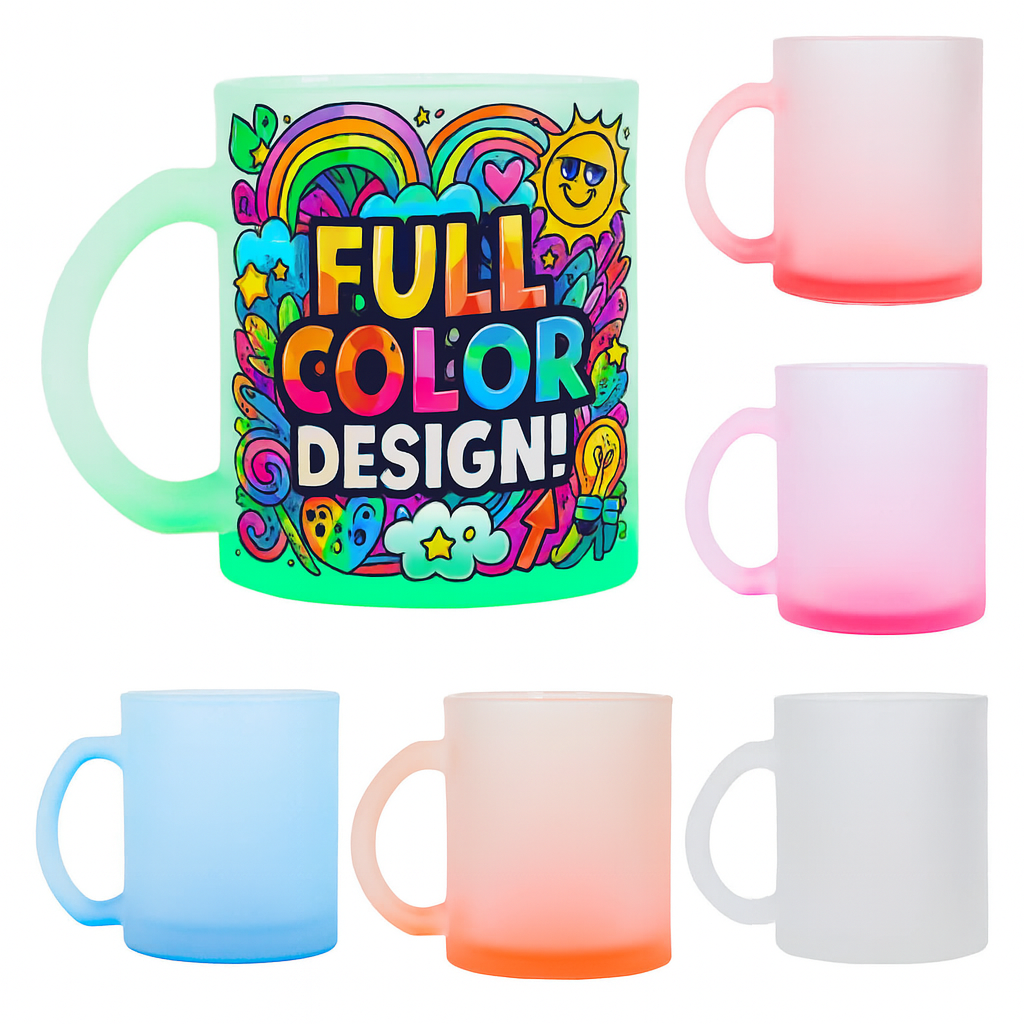 taza de vidrio sublimable
