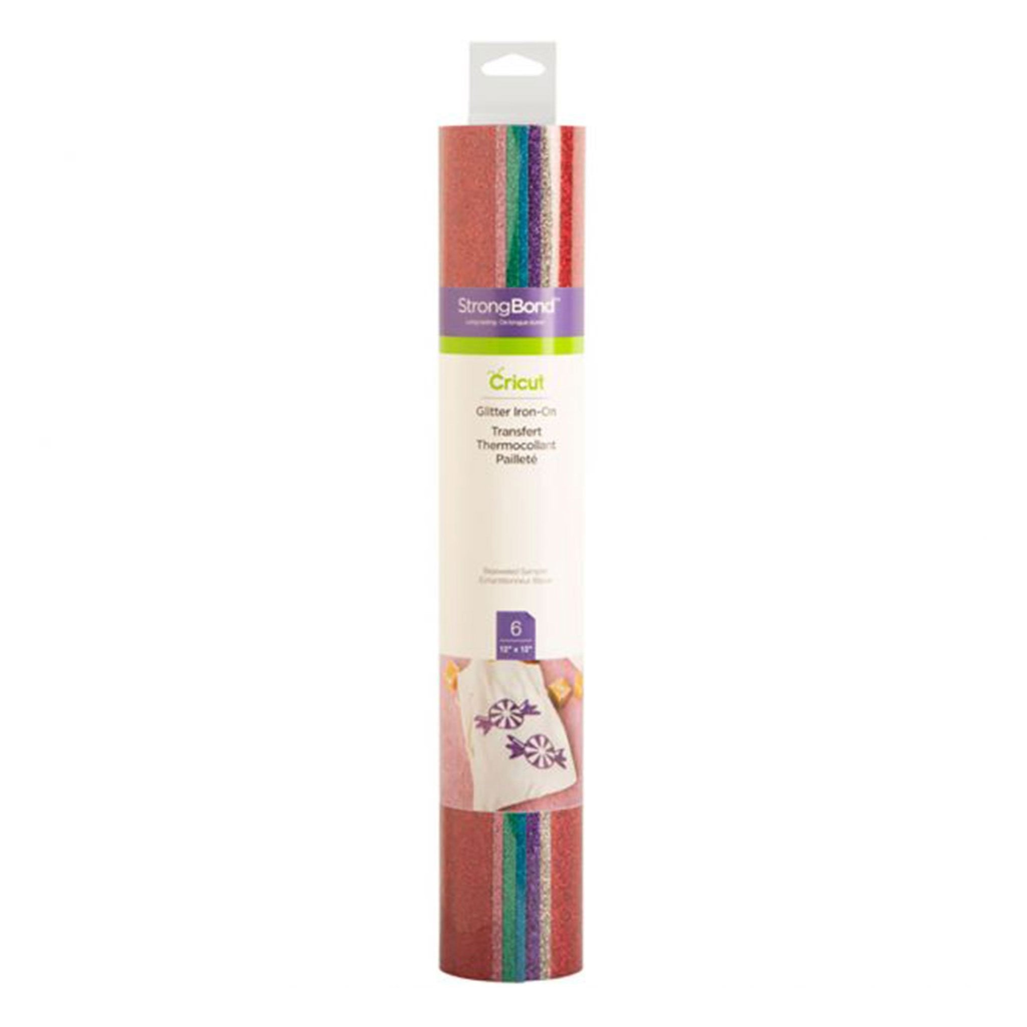 set vinil textil glitter cricut