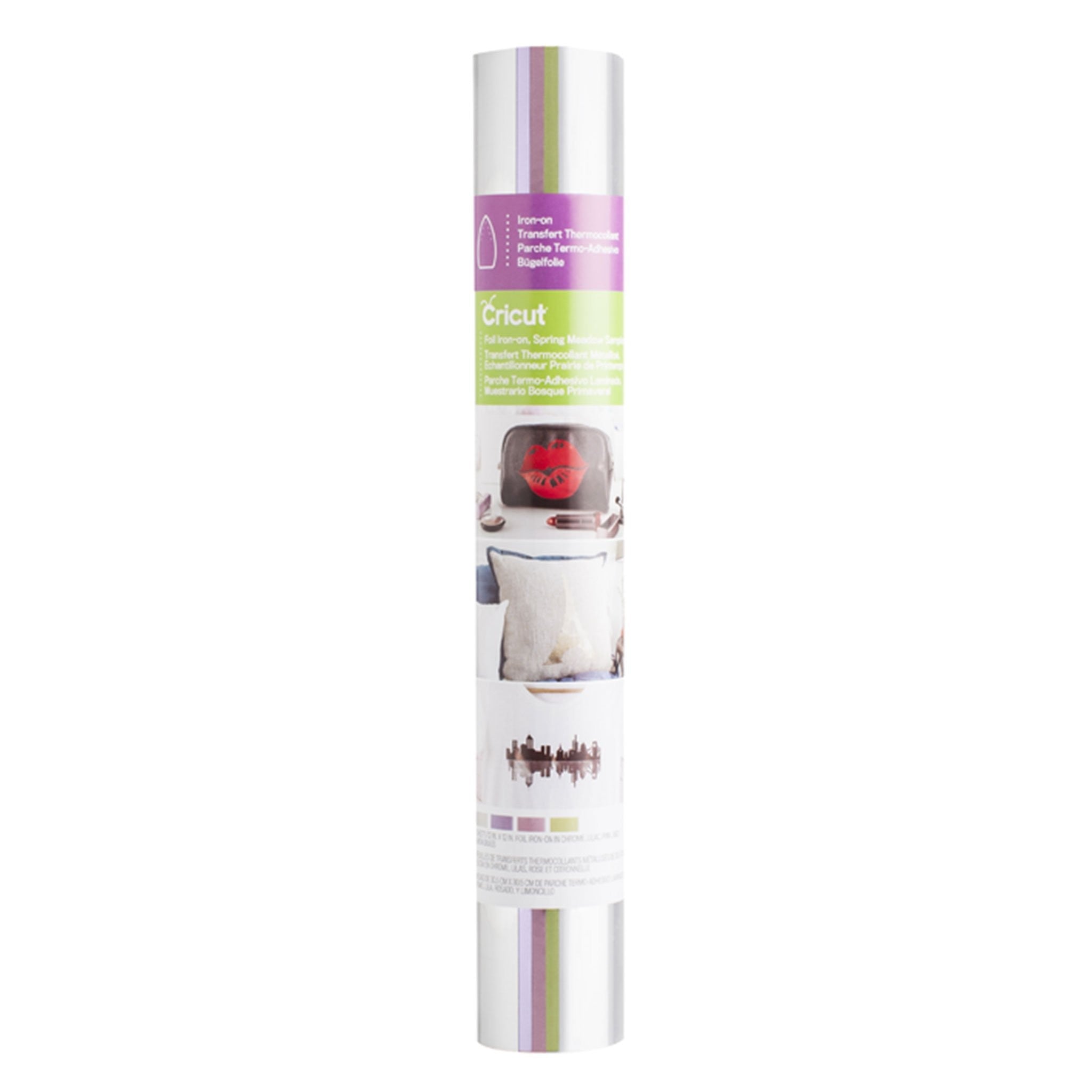set de viniles iron on spring metalllic cricut