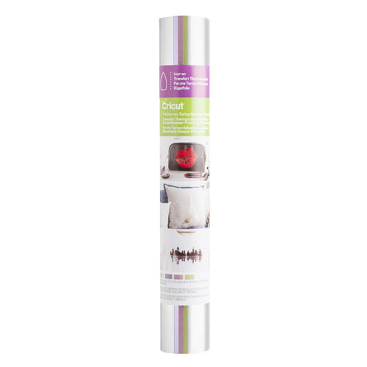 set de viniles iron on spring metalllic cricut