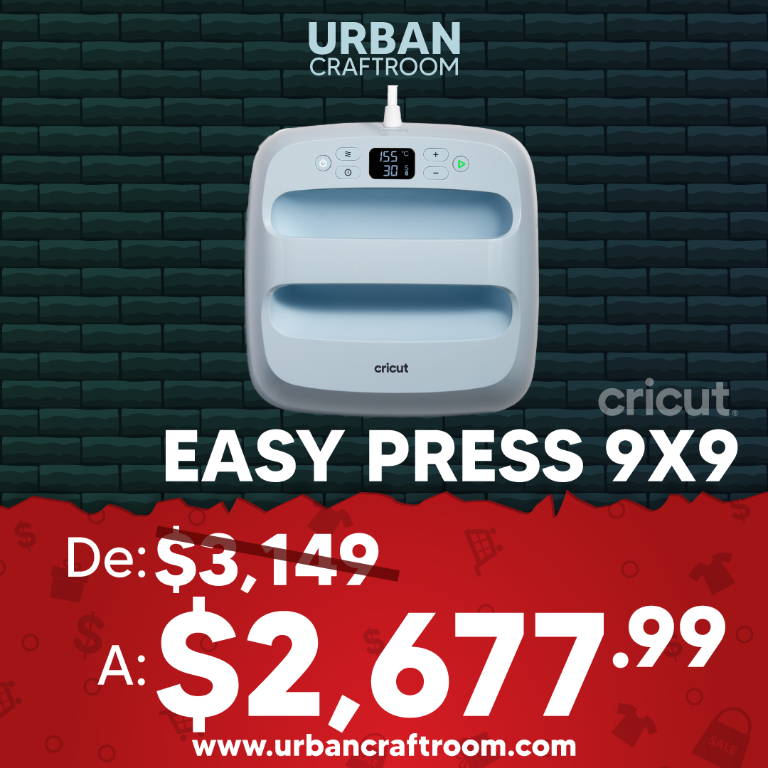 PLANCHA CRICUT EASYPRESS 3 9X9 ZEN AZUL 2009144