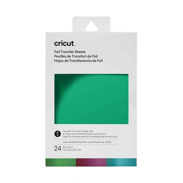 FOIL CRICUT MUESTRARIO JEWEL 4X6 (24PC) 2008703