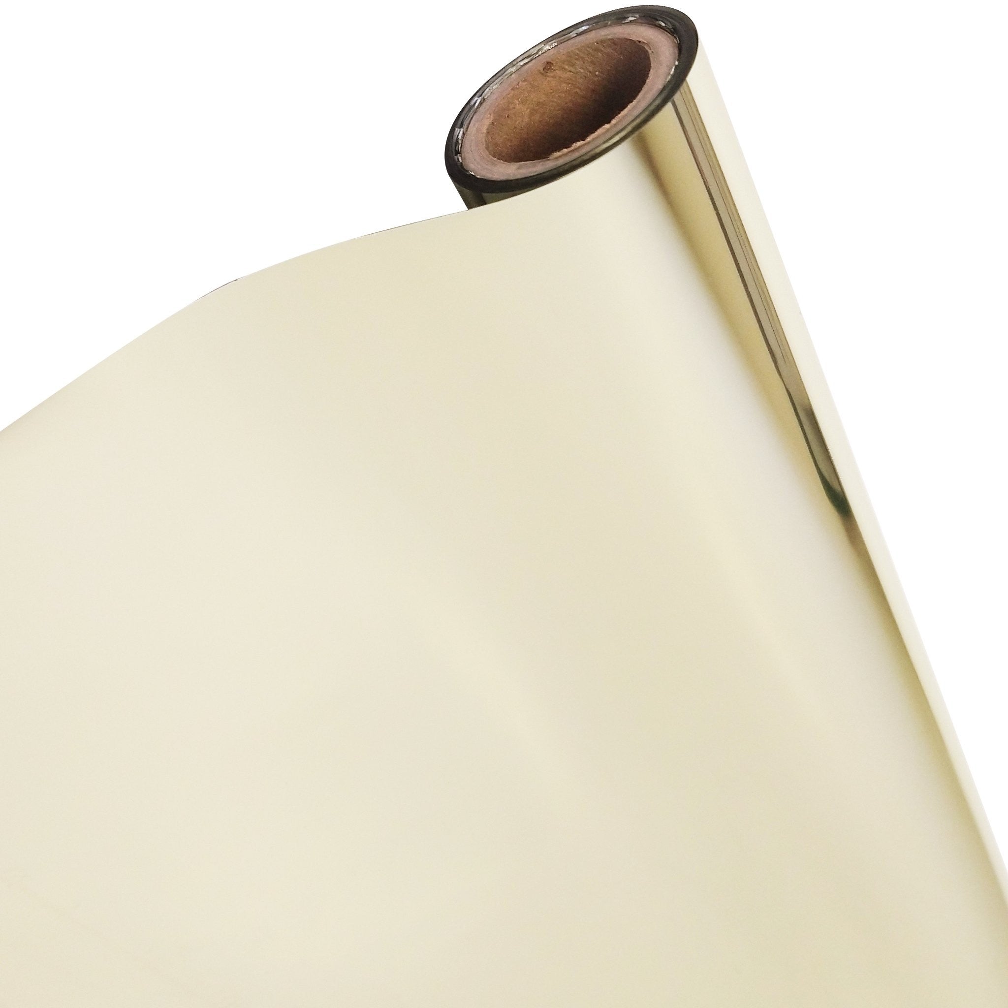 L- FOIL P/IMP LASER LUMINOS ORO PALIDO 12"X25' HB