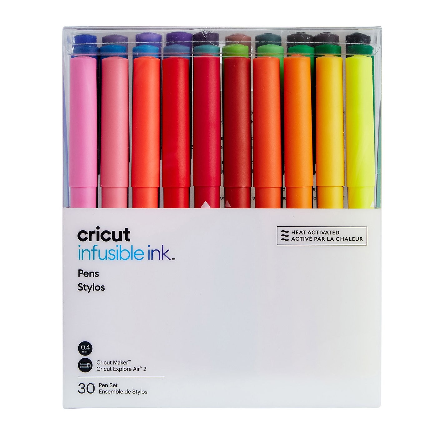 SET BOLIGRAFO INFUSIBLE INK 0.4(30PC) CRICUT 2008002