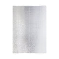 PAQUETE PAPEL CORRUGADO METALICO PLATA 275GR 21CMX29