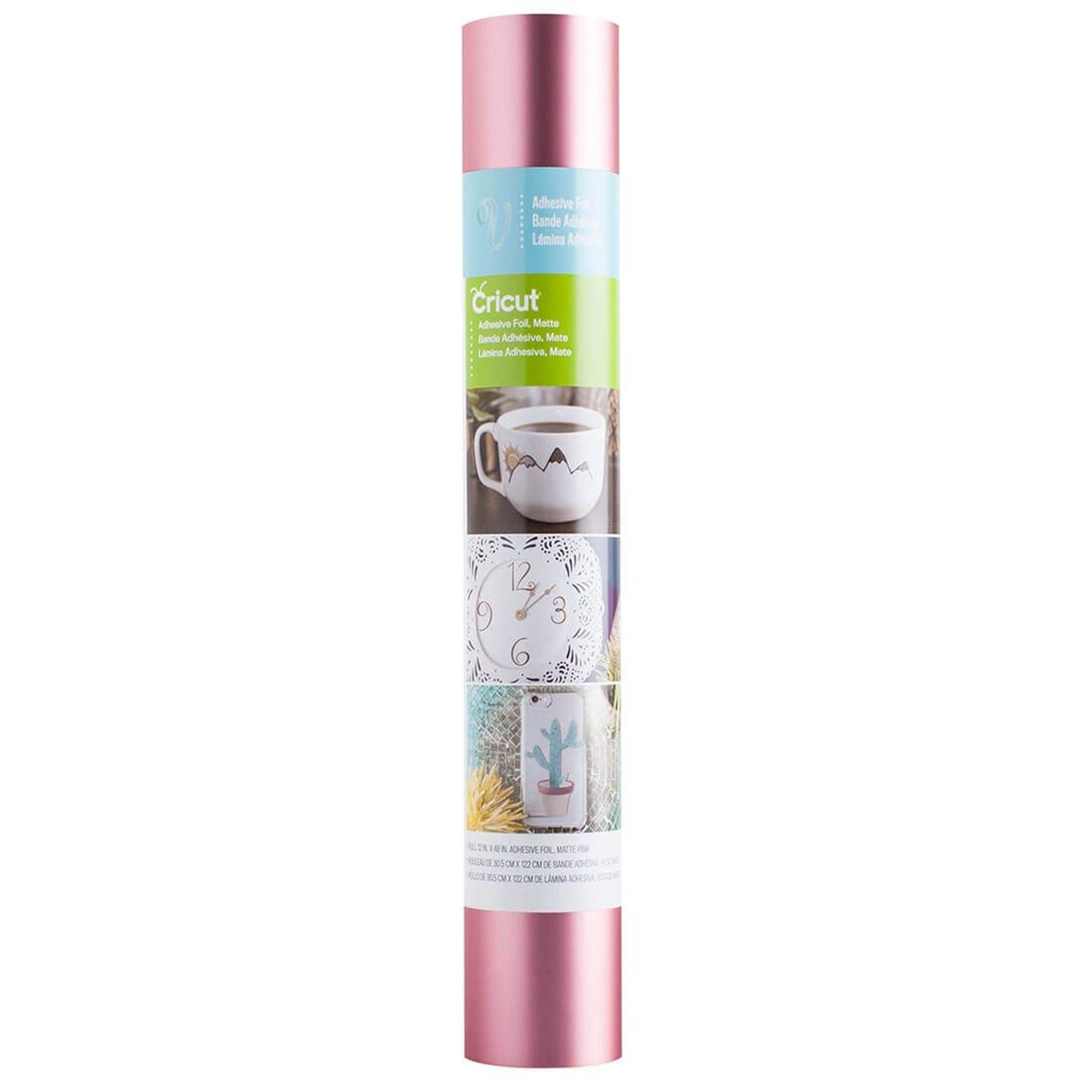 vinil adhesivo acabado foil mate color rosa