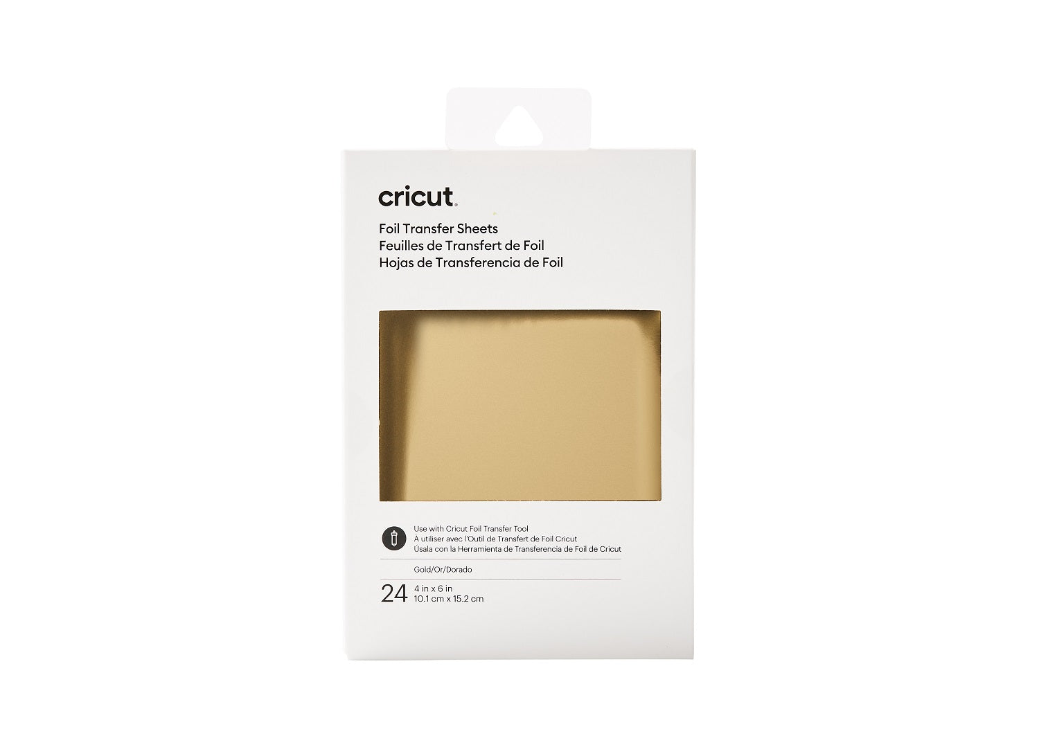 FOIL CRICUT ORO 4X6 (24PZ) 2008700