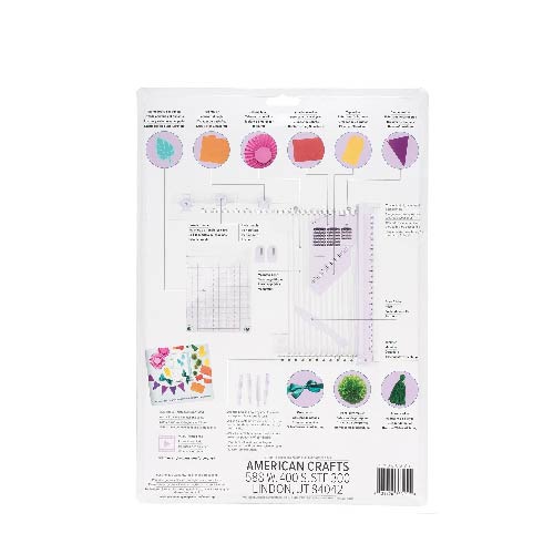 KIT TODO EN UNO LILA 12 PIEZAS WE R 60000588