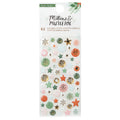 Stickers Enamel Dots Mittens & Mistletoe