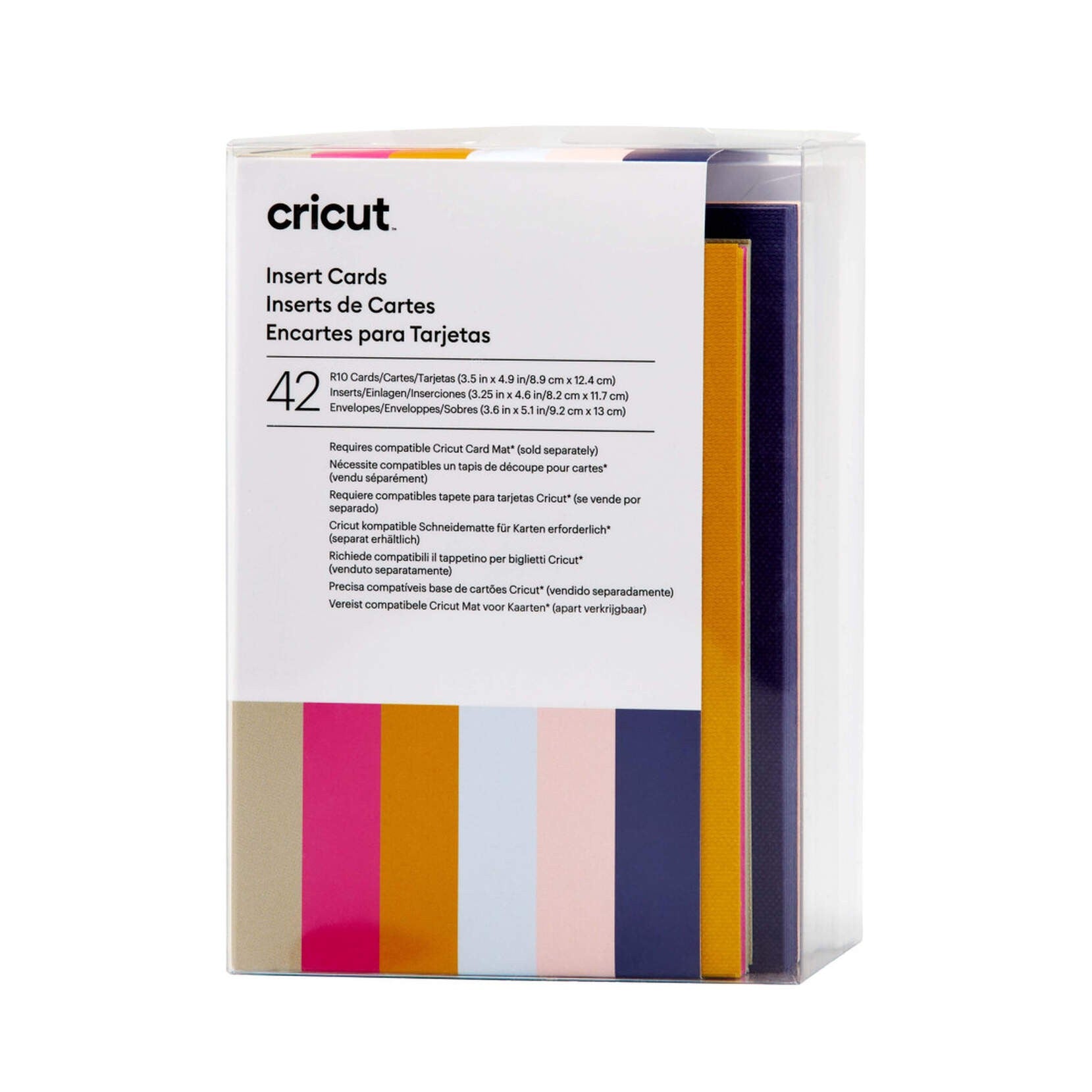 set de 42 tarjetas para cricut