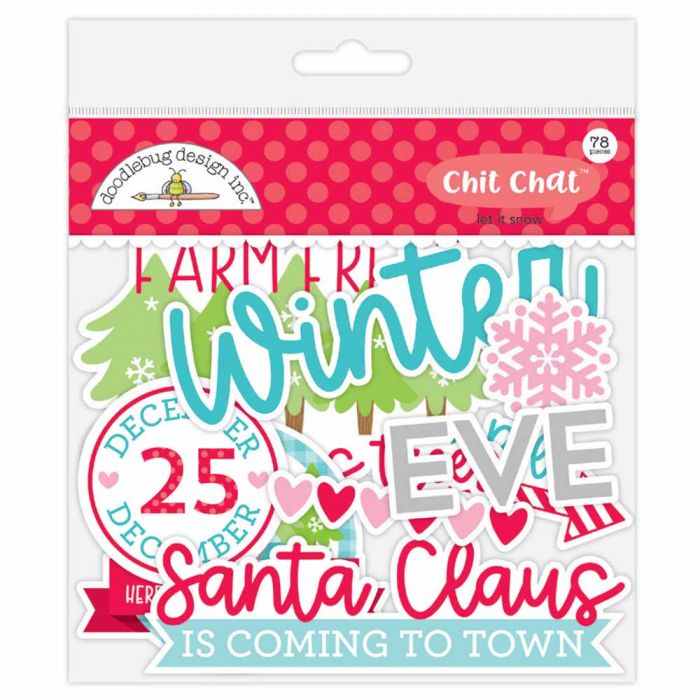 Calcomanías Let It Snow Chit Chat