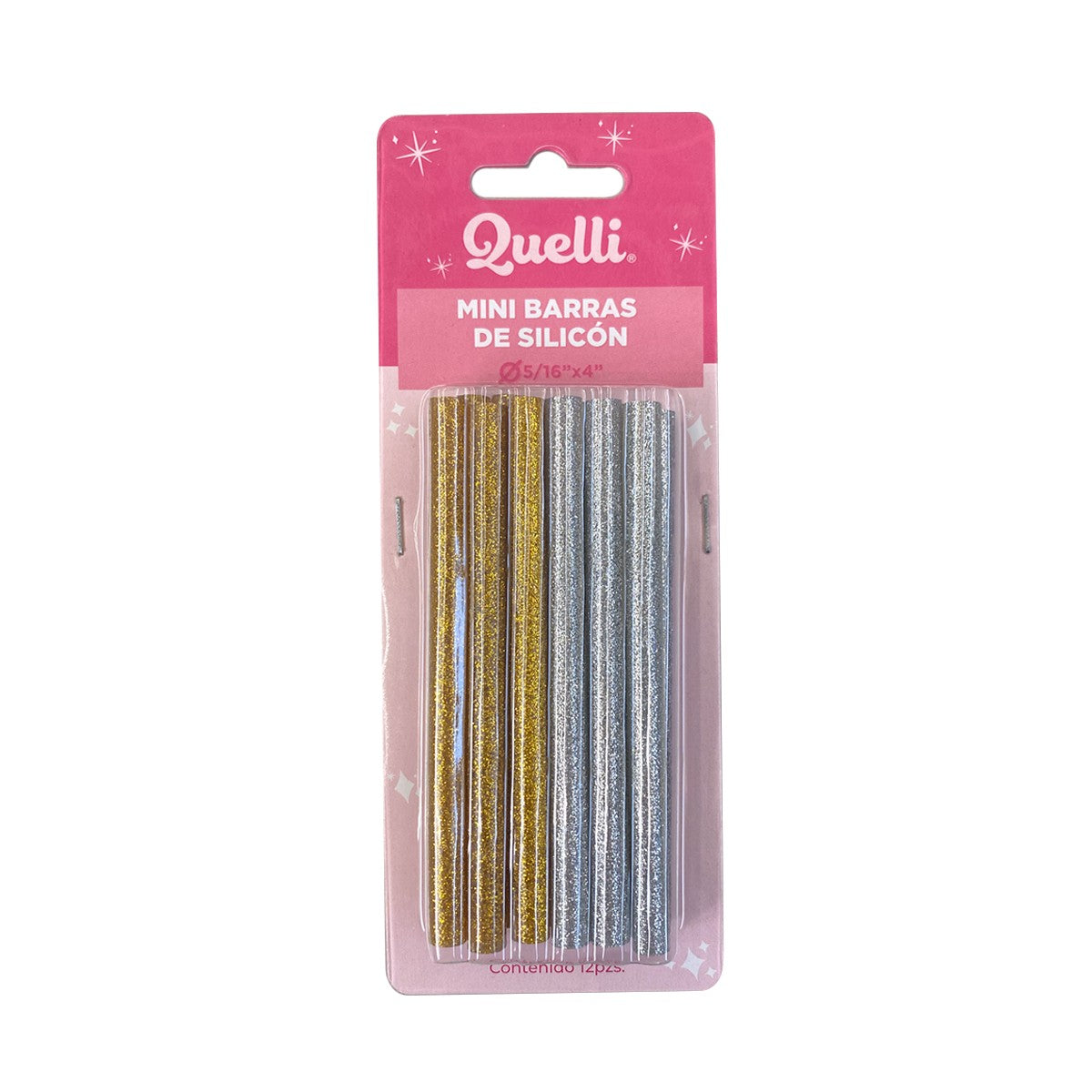 mini barritas de silicon glitter