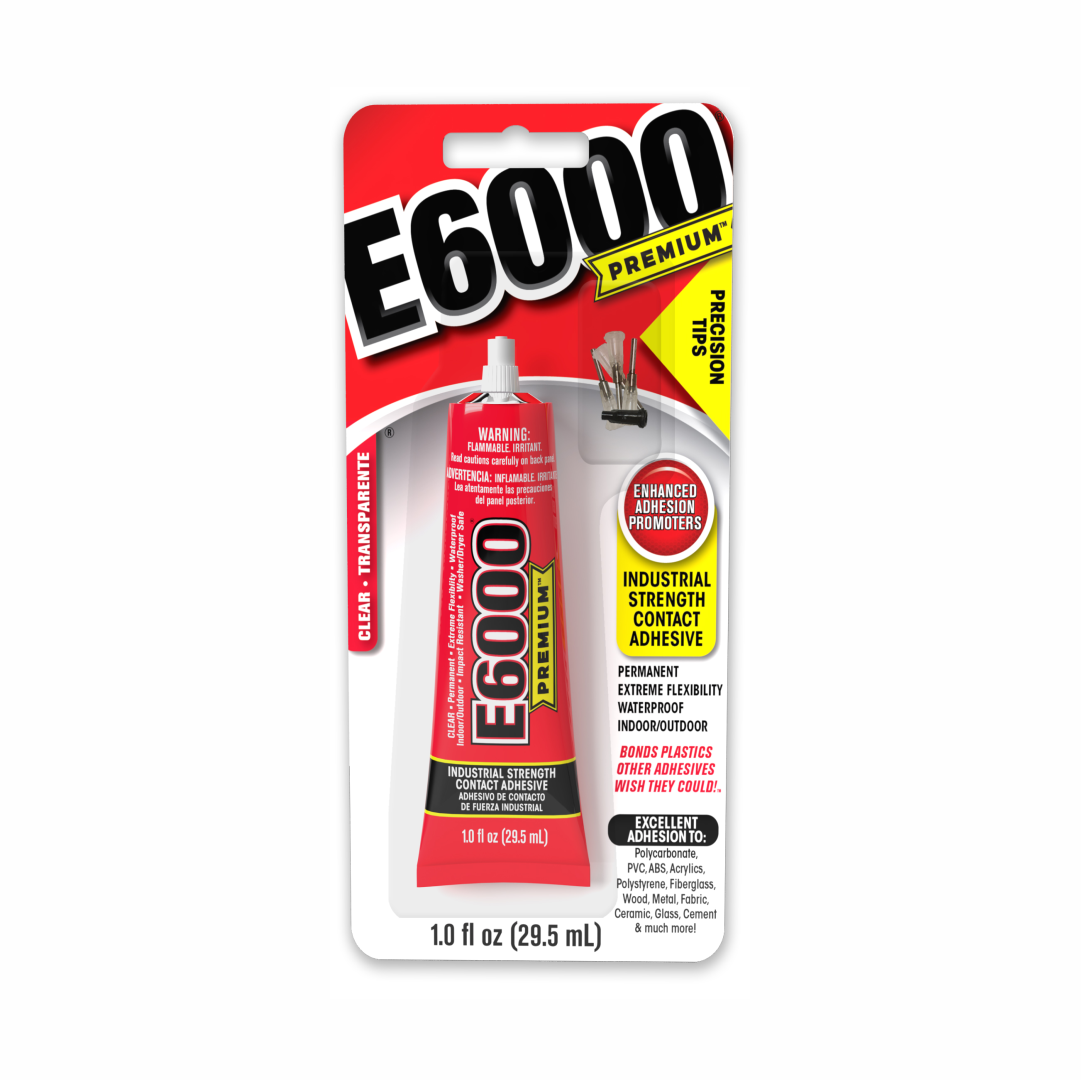 L- ADHESIVO PREMIUM INDUSTRIAL  C/PUNTAS 1OZ E6000 205100