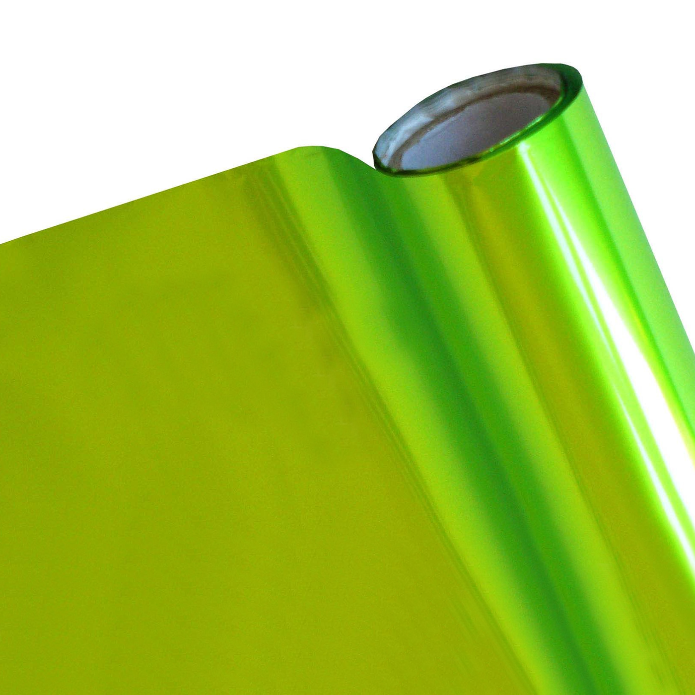 FOIL P/IMP LASER LUMINOS VERDE KIWI 12"X25' NE