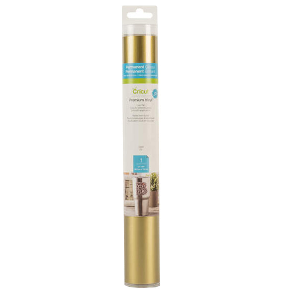 VINIL PERM. ORO 12X48PULG CRICUT