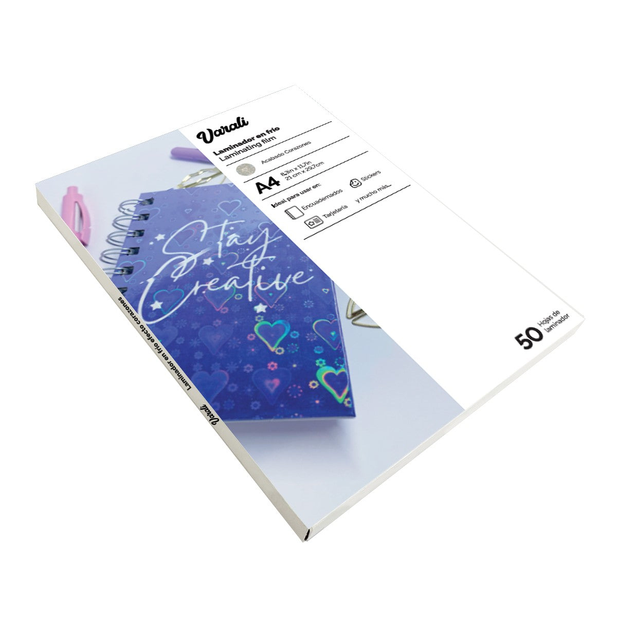L- HOJAS LAMINADOR EN FRIO A4*50 CORAZONES VARALI 1176