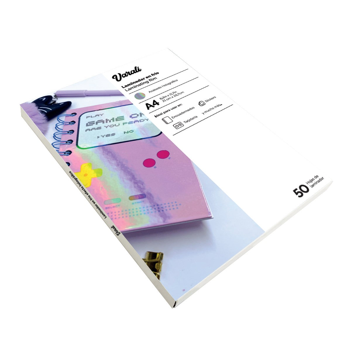 L- HOJAS LAMINADOR EN FRIO A4*50 HOLOGRAFICO VARALI 1213