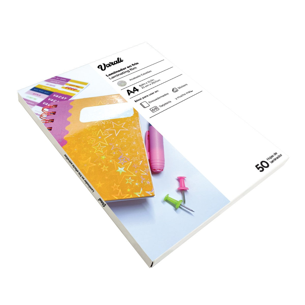 L- HOJAS LAMINADOR EN FRIO A4*50 ESTRELLAS VARALI 1275
