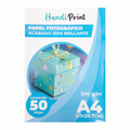 PAPEL FOTOGRAFICO SEMI BRILLANTE A4*50 200GSM HANDI PRINT