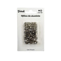 ojillos color plata varali 3/16