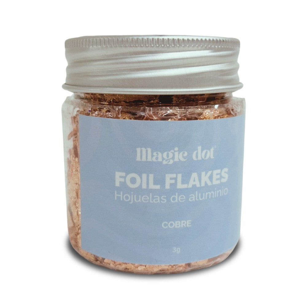 FOIL FLAKES HOJAS DE ALUMINIO  3GR MAGIC DOT