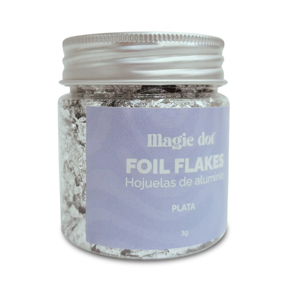 FOIL FLAKES HOJAS DE ALUMINIO  3GR MAGIC DOT