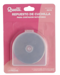 REPUESTOS P/CORTADOR ROTATORIO RECTO 3PZA  QUELLI