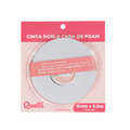 Cinta doble cara foam 6mm x 3.6m