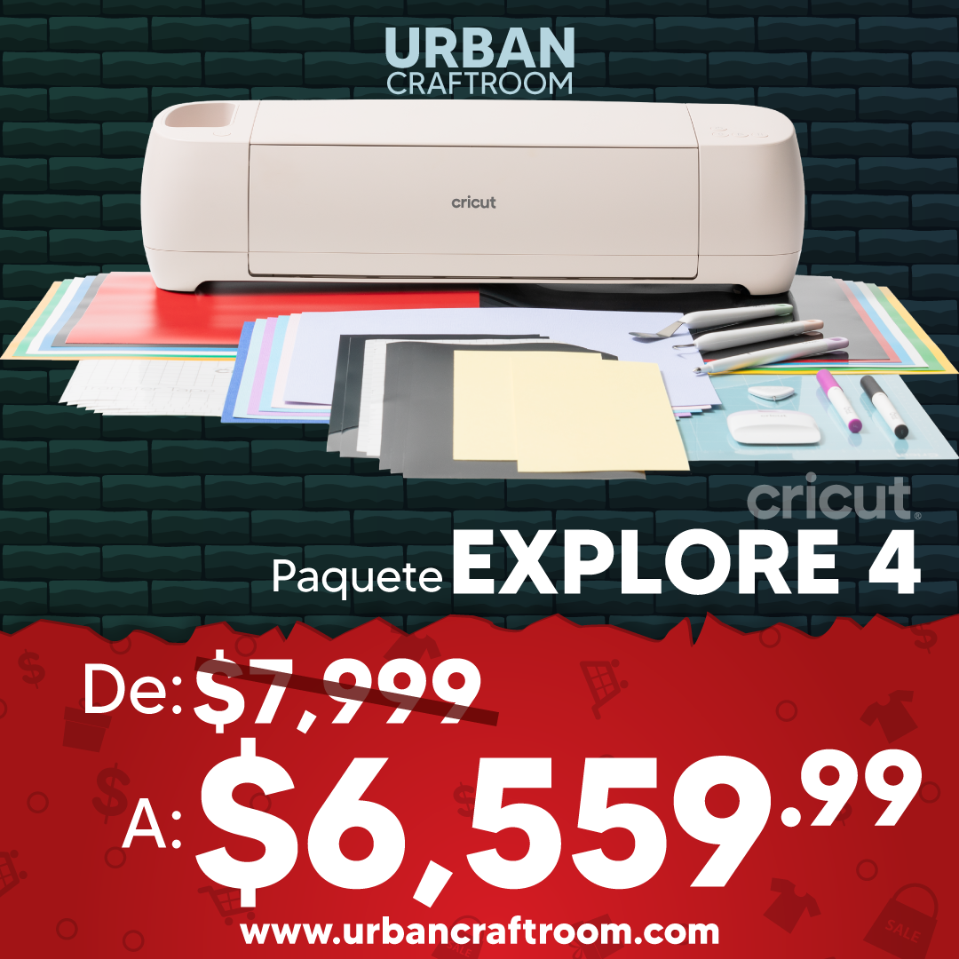 PAQUETE PLOTTER DE CORTE EXPLORE 4 ROSA MARFIL 2011286