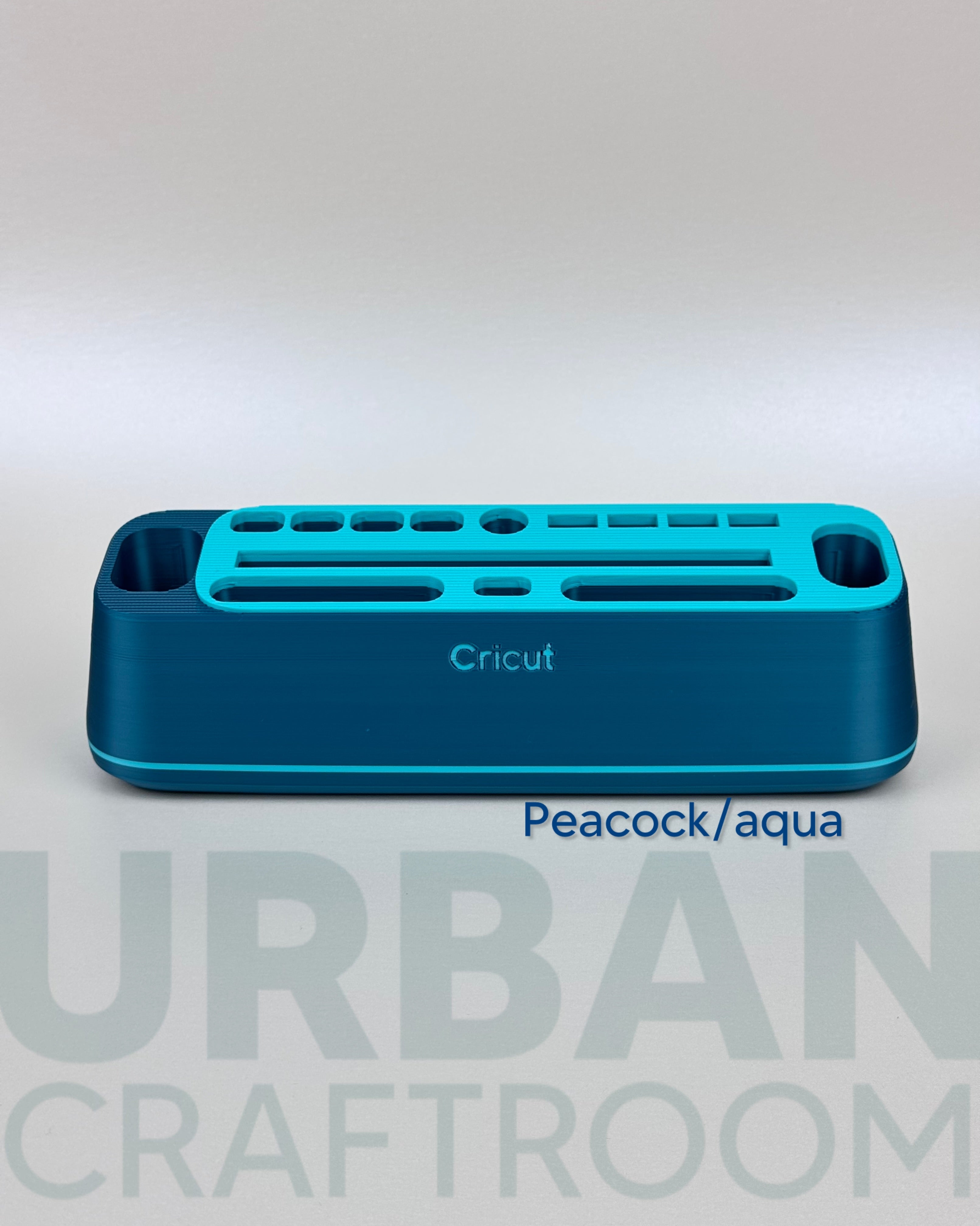 Organizador para herramientas Cricut Peacock/aqua