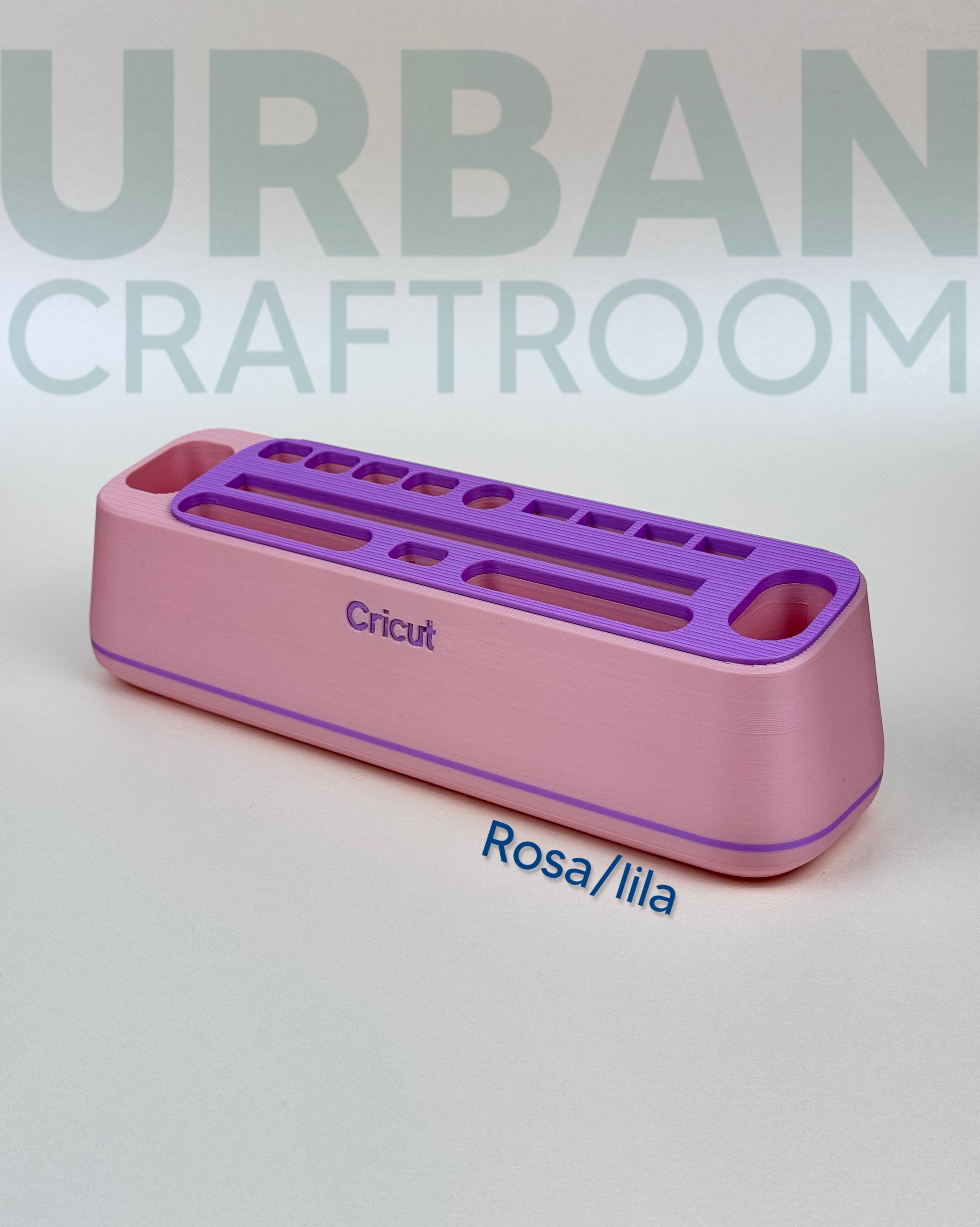 Organizador para herramientas Cricut Rosa/lila