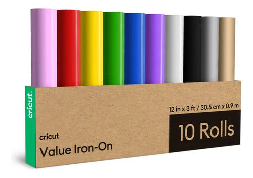 MUESTRARIO 10 IRON ON ARCOIRIS 12PULGX3PIE 2010900