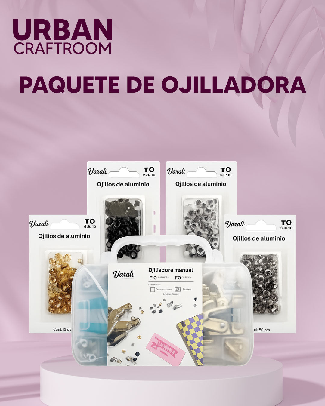 PAquete de ojilladora