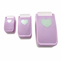 SET PERFORADORAS CORAZONES 3 PZAS QUELLI
