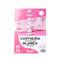 cartulinas texturizadas blancas A4
