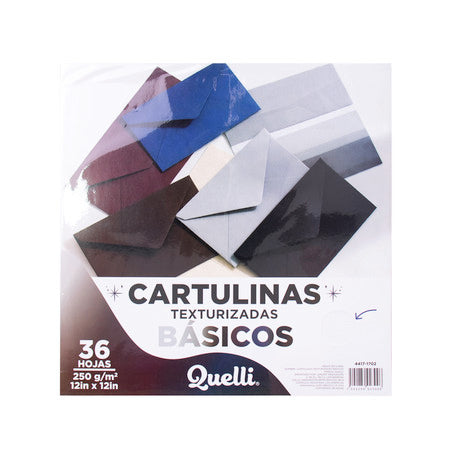 cartulinas texturizadas basicas