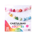 cartulinas texturizadas colores