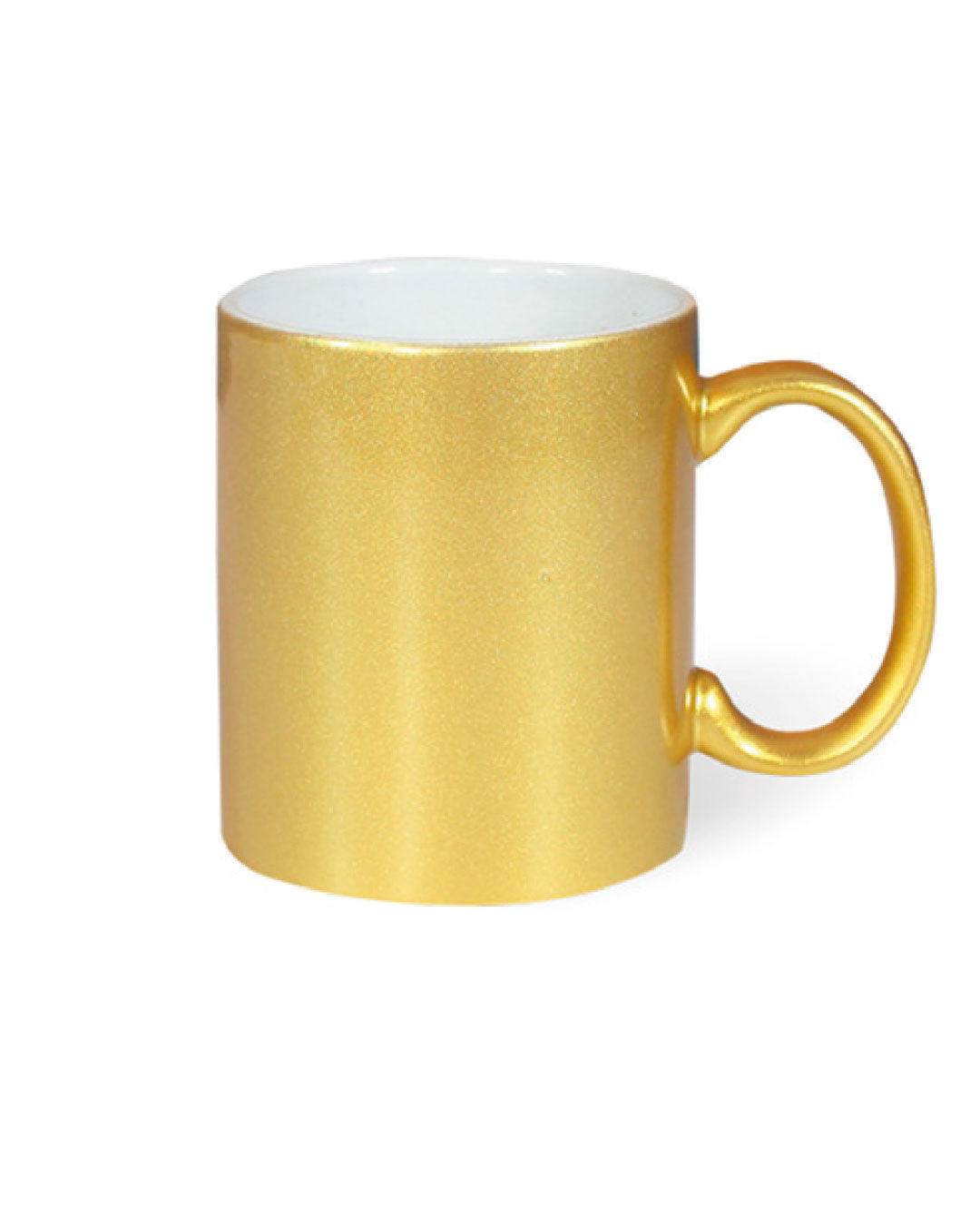 taza dorada perla