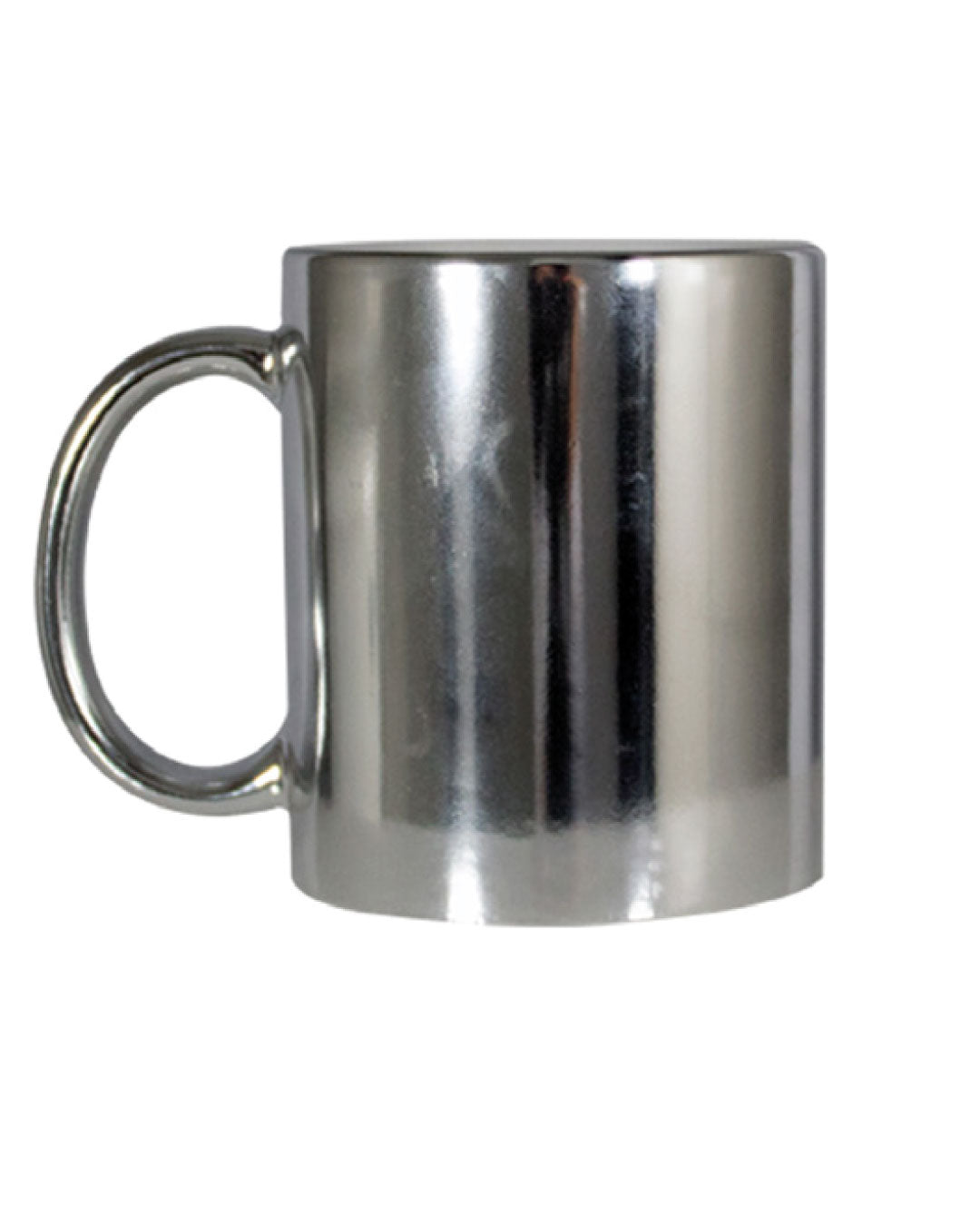 taza espejo plata